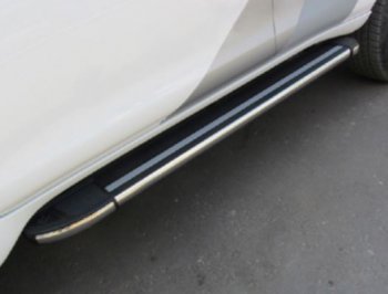 Порожки для ног Arbori Luxe Black Hyundai Tucson TL рестайлинг (2018-2021)