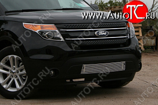 3 059 р. Декоративный элемент воздухозаборника Souz96 Ford Explorer U502 дорестайлинг (2010-2016)  с доставкой в г. Майкоп