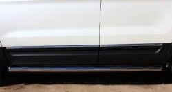 19 999 р. Защита порогов из круглой трубы диаметром 63 мм SLITKOFF  Ford Explorer  U502 (2010-2016) дорестайлинг  с доставкой в г. Майкоп. Увеличить фотографию 2