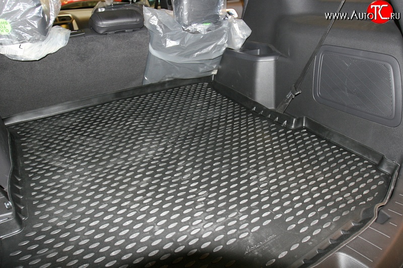 1 989 р. Коврик в багажник Element (полиуретан) (длинная база) Ford Explorer U502 дорестайлинг (2010-2016)  с доставкой в г. Майкоп