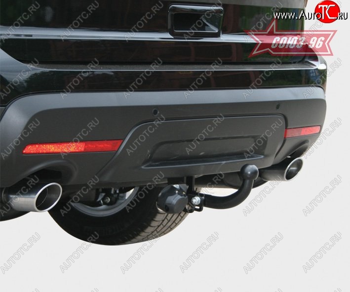 10 574 р. Фаркоп Souz-96 Ford Explorer U502 дорестайлинг (2010-2016)  с доставкой в г. Майкоп