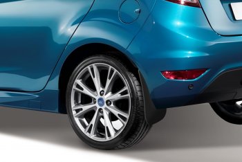 1 249 р. Брызговики задние HB Frosch Ford Fiesta 6 хэтчбэк 5 дв. рестайлинг (2012-2019)  с доставкой в г. Майкоп. Увеличить фотографию 2