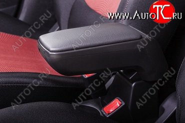7 599 р. Подлокотник Armster S BLACK (+USBAUX) Ford Fiesta B479 хэтчбэк 5 дв. (2017-2022)  с доставкой в г. Майкоп