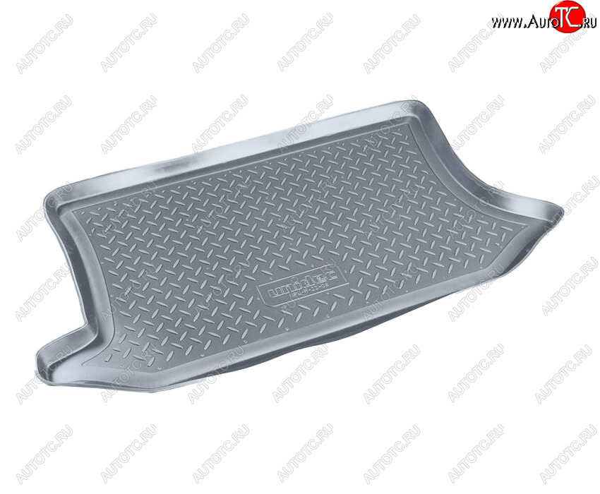 1 769 р. Коврик багажника Norplast Unidec  Ford Fiesta  5 (2001-2008) хэтчбэк 5 дв. дорестайлинг, хэтчбэк 5 дв. рестайлинг (Цвет: серый)  с доставкой в г. Майкоп