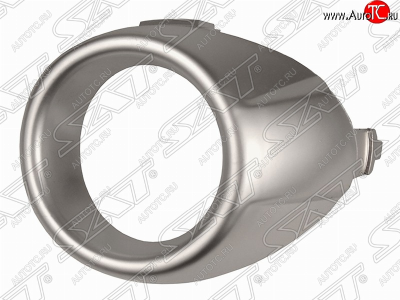 359 р. Левая оправа противотуманной фары SAT (хром) Ford Fiesta 6 хэтчбэк 3 дв. дорестайлинг (2008-2013)  с доставкой в г. Майкоп