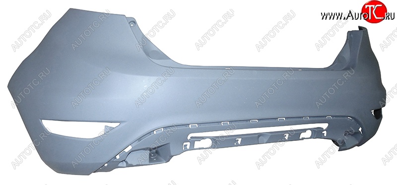 4 399 р. Задний бампер SAT Ford Fiesta 6 хэтчбэк 5 дв. дорестайлинг (2008-2012) (Неокрашенный)  с доставкой в г. Майкоп