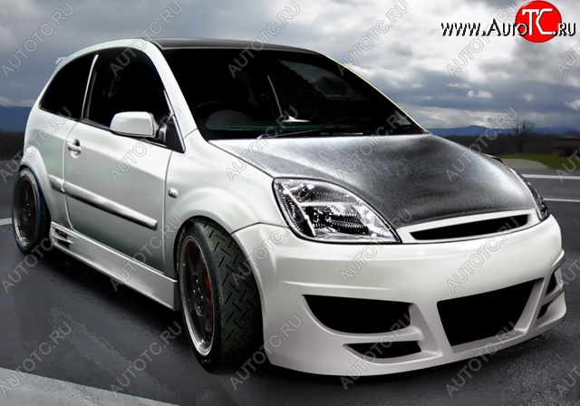 28 999 р. Передний бампер Rieger Ford Fiesta 5 хэтчбэк 5 дв. дорестайлинг (2001-2005)  с доставкой в г. Майкоп