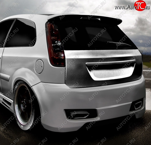 28 999 р. Задний бампер Rieger Ford Fiesta 5 хэтчбэк 5 дв. рестайлинг (2005-2008)  с доставкой в г. Майкоп