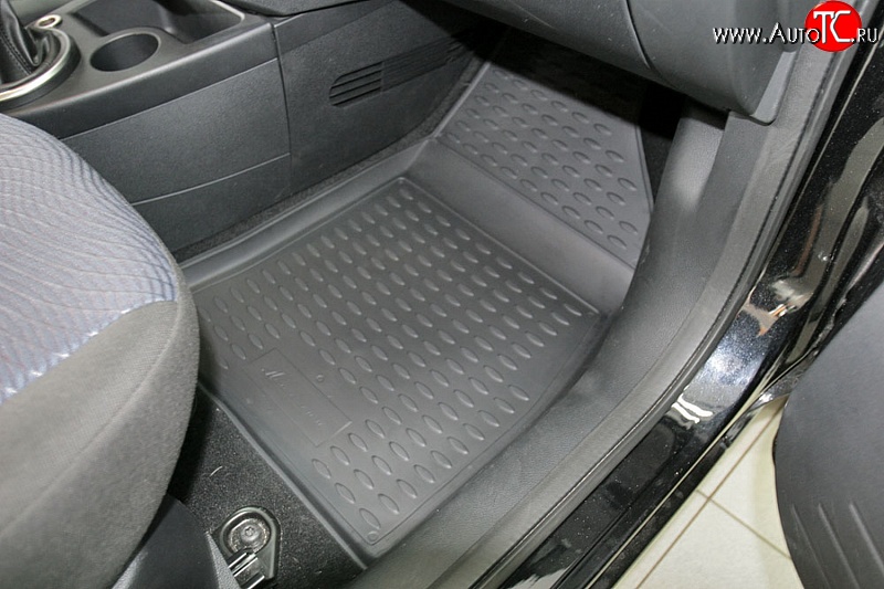 5 199 р. Коврики в салон Element 4 шт. (полиуретан) Ford Fiesta 5 хэтчбэк 5 дв. дорестайлинг (2001-2005)  с доставкой в г. Майкоп