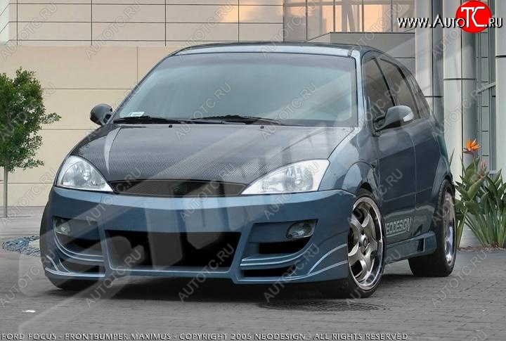 28 999 р. Передний бампер EVO 2 Ford Focus 1 хэтчбэк 3 дв. дорестайлинг (1998-2002)  с доставкой в г. Майкоп