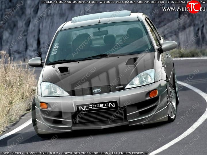 28 999 р. Передний бампер Neodesign Ford Focus 1 хэтчбэк 3 дв. дорестайлинг (1998-2002)  с доставкой в г. Майкоп
