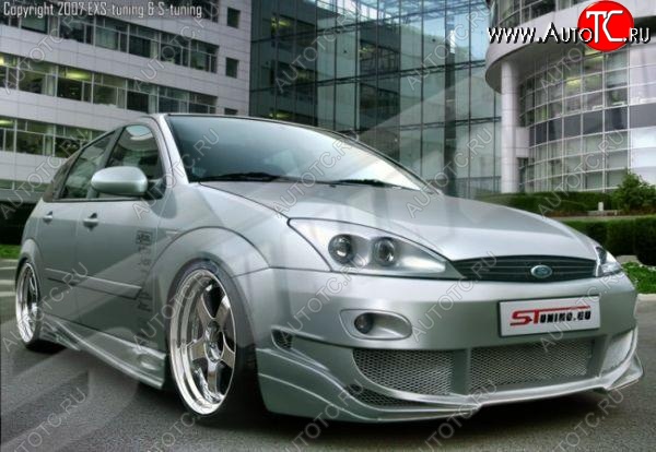 25 899 р. Передний бампер Rieger Ford Focus 1 хэтчбэк 5 дв. дорестайлинг (1998-2002)  с доставкой в г. Майкоп