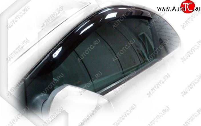 1 999 р. Дефлектора окон CA-Plastiс Ford Focus 2 хэтчбэк 3 дв. рестайлинг (2007-2011) (Classic полупрозрачный, Без хром.молдинга)  с доставкой в г. Майкоп
