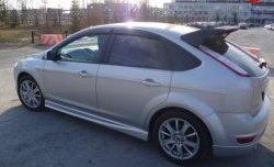 6 599 р. Пороги накладки Loder 1899 Ford Focus 2 универсал дорестайлинг (2004-2008) (Неокрашенные)  с доставкой в г. Майкоп. Увеличить фотографию 6