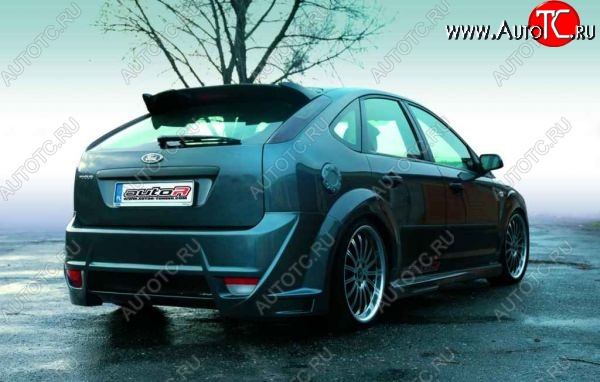 29 499 р. Задний бампер Auto-R Ford Focus 2 хэтчбэк 5 дв. дорестайлинг (2004-2008)  с доставкой в г. Майкоп