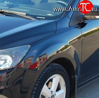 5 699 р. Переднее левое крыло Стандартное Ford Focus 2 универсал рестайлинг (2007-2011) (Окрашенное)  с доставкой в г. Майкоп
