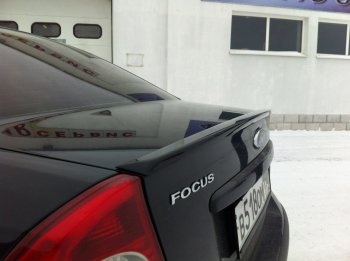 3 399 р. Лип спойлер АВТОКРАТ Ford Focus 2 седан рестайлинг (2007-2011) (Неокрашенный)  с доставкой в г. Майкоп. Увеличить фотографию 2