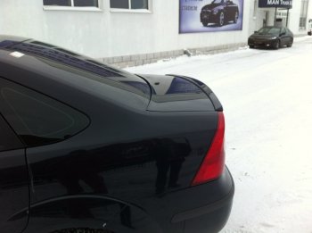 3 399 р. Лип спойлер АВТОКРАТ Ford Focus 2 седан рестайлинг (2007-2011) (Неокрашенный)  с доставкой в г. Майкоп. Увеличить фотографию 3