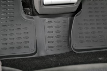 2 199 р. Коврики в салон (полиуретан) Element Ford Focus 2 хэтчбэк 3 дв. рестайлинг (2007-2011)  с доставкой в г. Майкоп. Увеличить фотографию 4