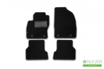 Коврики в салон Klever Standard (текстиль) Ford Focus 2 седан рестайлинг (2007-2011) (Черный)