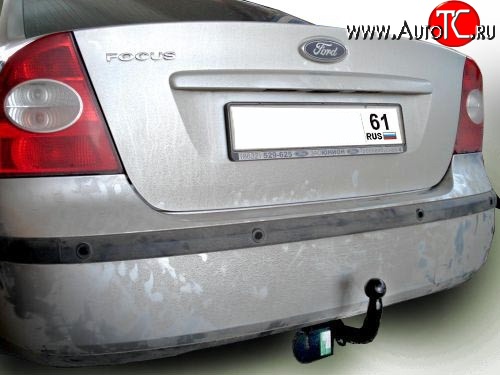 18 549 р. Фаркоп Лидер Плюс Ford Focus 2 седан рестайлинг (2007-2011) (Без электропакета)  с доставкой в г. Майкоп