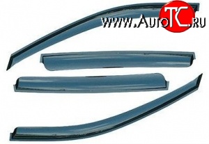 1 399 р. Ветровики SkyLine Ford Focus 2  седан дорестайлинг (2004-2008)  с доставкой в г. Майкоп