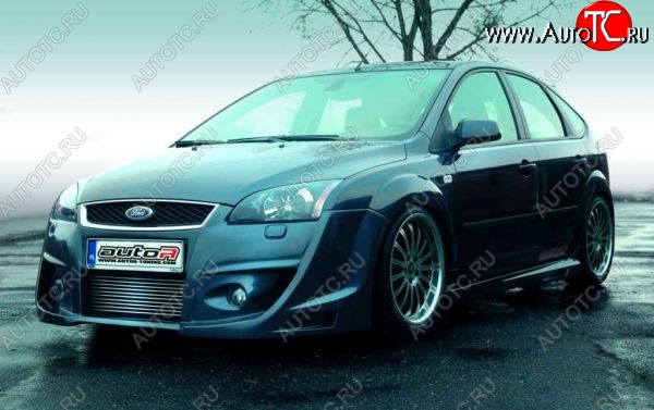 29 899 р. Передний бампер Auto-R Ford Focus 2 хэтчбэк 5 дв. дорестайлинг (2004-2008)  с доставкой в г. Майкоп