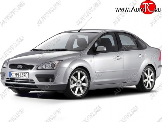 3 199 р. Бампер передний Стандартный Ford Focus 2 хэтчбэк 5 дв. дорестайлинг (2004-2008) (Неокрашенный)  с доставкой в г. Майкоп