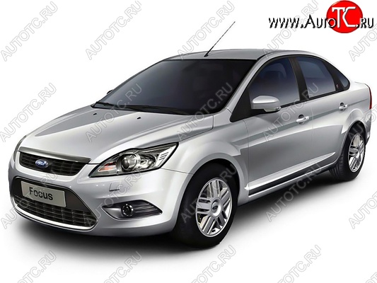 3 659 р. Бампер передний Ford Focus 2 хэтчбэк 3 дв. рестайлинг (2007-2011) (Окрашенный)  с доставкой в г. Майкоп