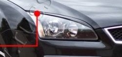 Реснички на фары RA v1 Ford Focus  2 (2004-2008)  седан дорестайлинг, универсал дорестайлинг, хэтчбэк 3 дв. дорестайлинг, хэтчбэк 5 дв. дорестайлинг