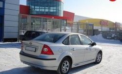 5 399 р. Спойлер багажника FT Ford Focus 2 седан рестайлинг (2007-2011) (Неокрашенный)  с доставкой в г. Майкоп. Увеличить фотографию 2
