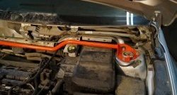 Растяжка передних стоек Sport. Ford Focus  2 (2004-2011)  седан дорестайлинг, универсал дорестайлинг, хэтчбэк 3 дв. дорестайлинг, хэтчбэк 5 дв. дорестайлинг, седан рестайлинг, универсал рестайлинг, хэтчбэк 3 дв. рестайлинг, хэтчбэк 5 дв. рестайлинг