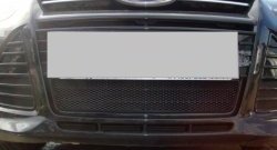 1 749 р. Сетка на бампер Russtal (черная) Ford Focus 3 универсал дорестайлинг (2010-2015)  с доставкой в г. Майкоп. Увеличить фотографию 2