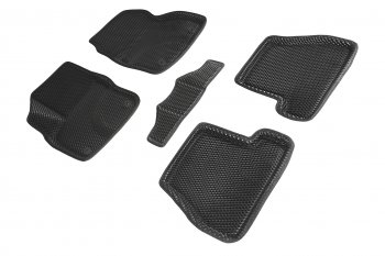 Коврики в салон EVA 3D РОМБ (полимер, АКПП, 5 шт.) Ford Focus  3 (2010-2015) универсал дорестайлинг, хэтчбэк дорестайлинг, седан дорестайлинг