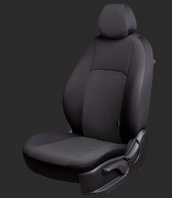 Чехлы для сидений Lord Autofashion Дублин (жаккард, Trend, спинка и сиденье 60/40 без подлокотника, 3 Г-образных подголовника) Ford Focus 3 хэтчбэк дорестайлинг (2010-2015)