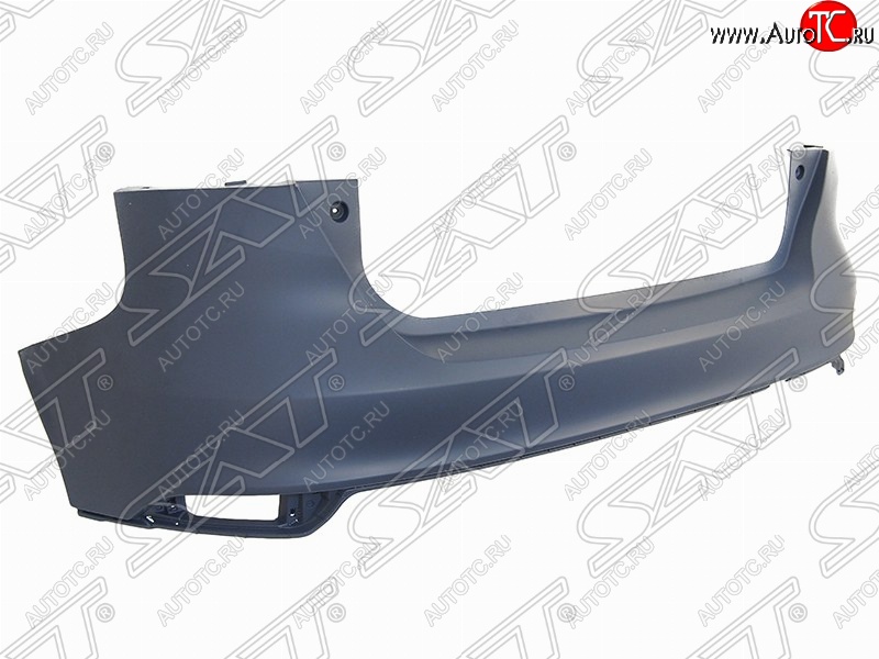 3 379 р. Бампер задний SAT Ford Focus 3 хэтчбэк рестайлинг (2014-2019) (Неокрашенный)  с доставкой в г. Майкоп