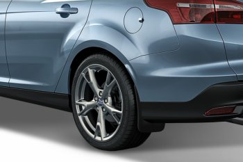 1 889 р. Брызговики задние Frosch Ford Focus 3 универсал рестайлинг (2014-2019)  с доставкой в г. Майкоп. Увеличить фотографию 2