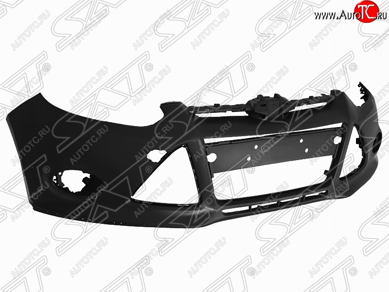 3 499 р. Передний бампер SAT Ford Focus 3 седан дорестайлинг (2011-2015) (Неокрашенный)  с доставкой в г. Майкоп