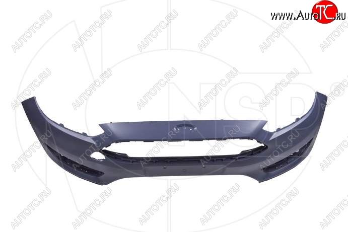 3 199 р. Бампер передний NSP Ford Focus 3 седан рестайлинг (2014-2019) (Неокрашенный)  с доставкой в г. Майкоп