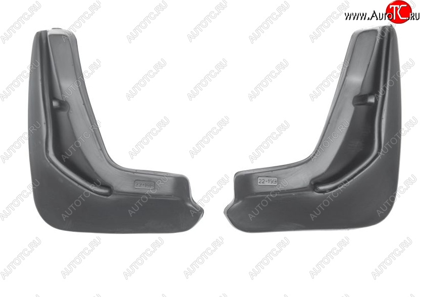 1 099 р. Брызговики задние Norplast  Ford Focus  3 (2010-2019) хэтчбэк дорестайлинг, хэтчбэк рестайлинг  с доставкой в г. Майкоп