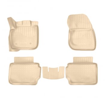 Коврики салона Norplast Unidec Ford Fusion ( 2) - Mondeo ( MK5 CD391,  MK5,CD391) (Цвет: бежевый)