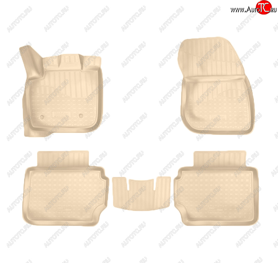 3 289 р. Коврики салона Norplast Unidec  Ford Fusion ( 2) - Mondeo ( MK5 CD391,  MK5,CD391) (Цвет: бежевый)  с доставкой в г. Майкоп