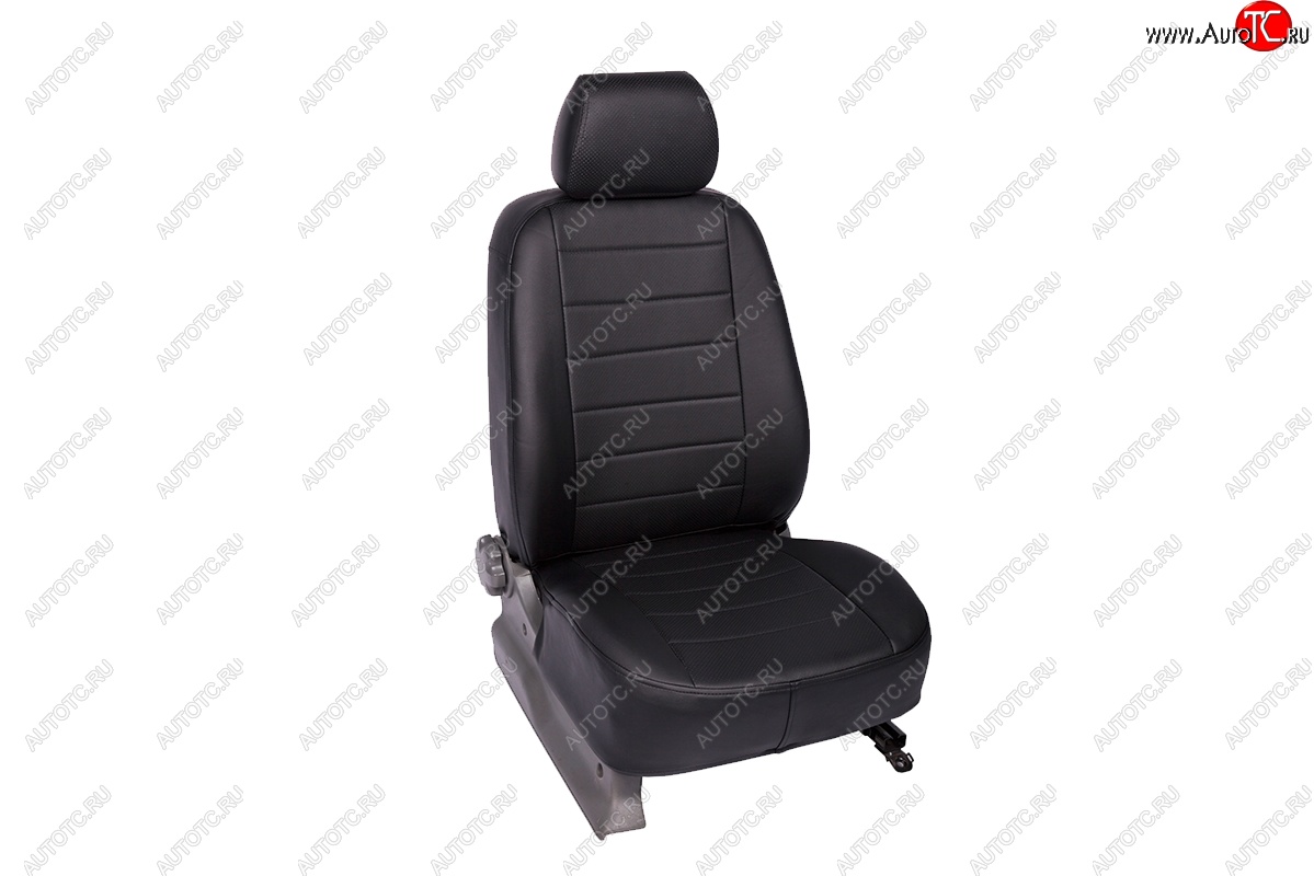 5 999 р. Чехлы для сидений SeiNtex (экокожа) Ford Fusion 1 хэтчбэк дорестайлинг (2002-2005)  с доставкой в г. Майкоп