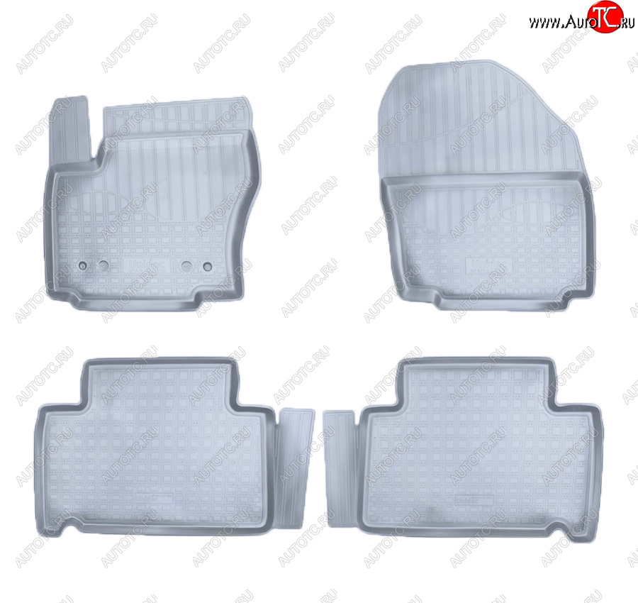 2 899 р. Коврики салона Norplast Unidec  Ford Galaxy  2 - S-Max  1 (Цвет: серый)  с доставкой в г. Майкоп