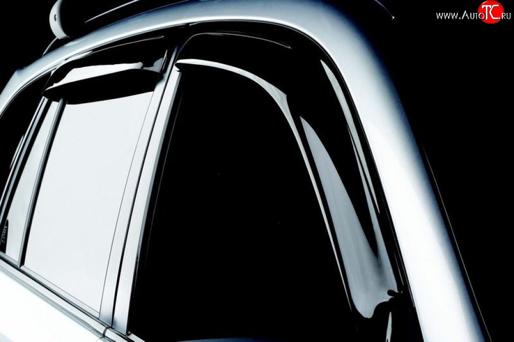 2 114 р. Дефлекторы окон (ветровики) Novline 4 шт Ford Galaxy 2 дорестайлинг (2006-2010)  с доставкой в г. Майкоп