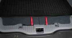 1 749 р. Коврик в багажник Element (полиуретан) (длинная база) Ford Galaxy 2 рестайлинг (2010-2015)  с доставкой в г. Майкоп. Увеличить фотографию 4