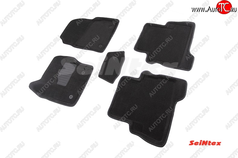 5 249 р. Комплект 3D ковриков в салон Seintex Ford Kuga 2 рестайлинг (2016-2019)  с доставкой в г. Майкоп