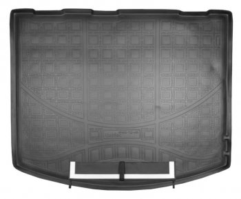 Коврик в багажник Norplast Ford Kuga  2 (2013-2019) дорестайлинг, рестайлинг (Черный с фартуком)