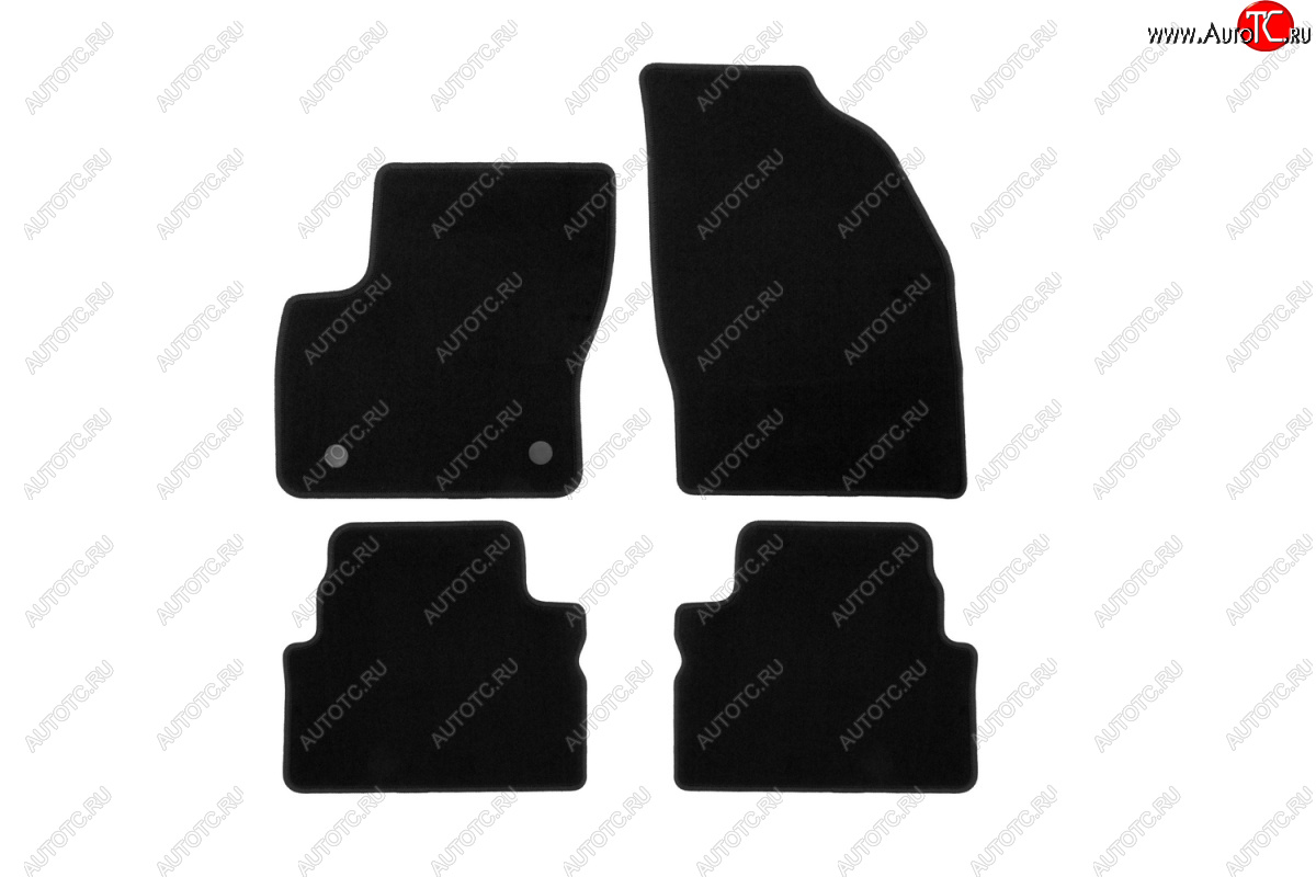 299 р. Текстильные коврики салона Klever Standart АКПП Ford Kuga 1 (2008-2013)  с доставкой в г. Майкоп