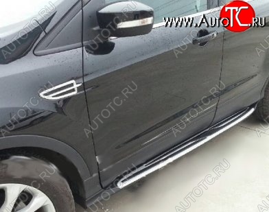 21 599 р. Пороги CT v1 Ford Kuga 2 дорестайлинг (2013-2016)  с доставкой в г. Майкоп